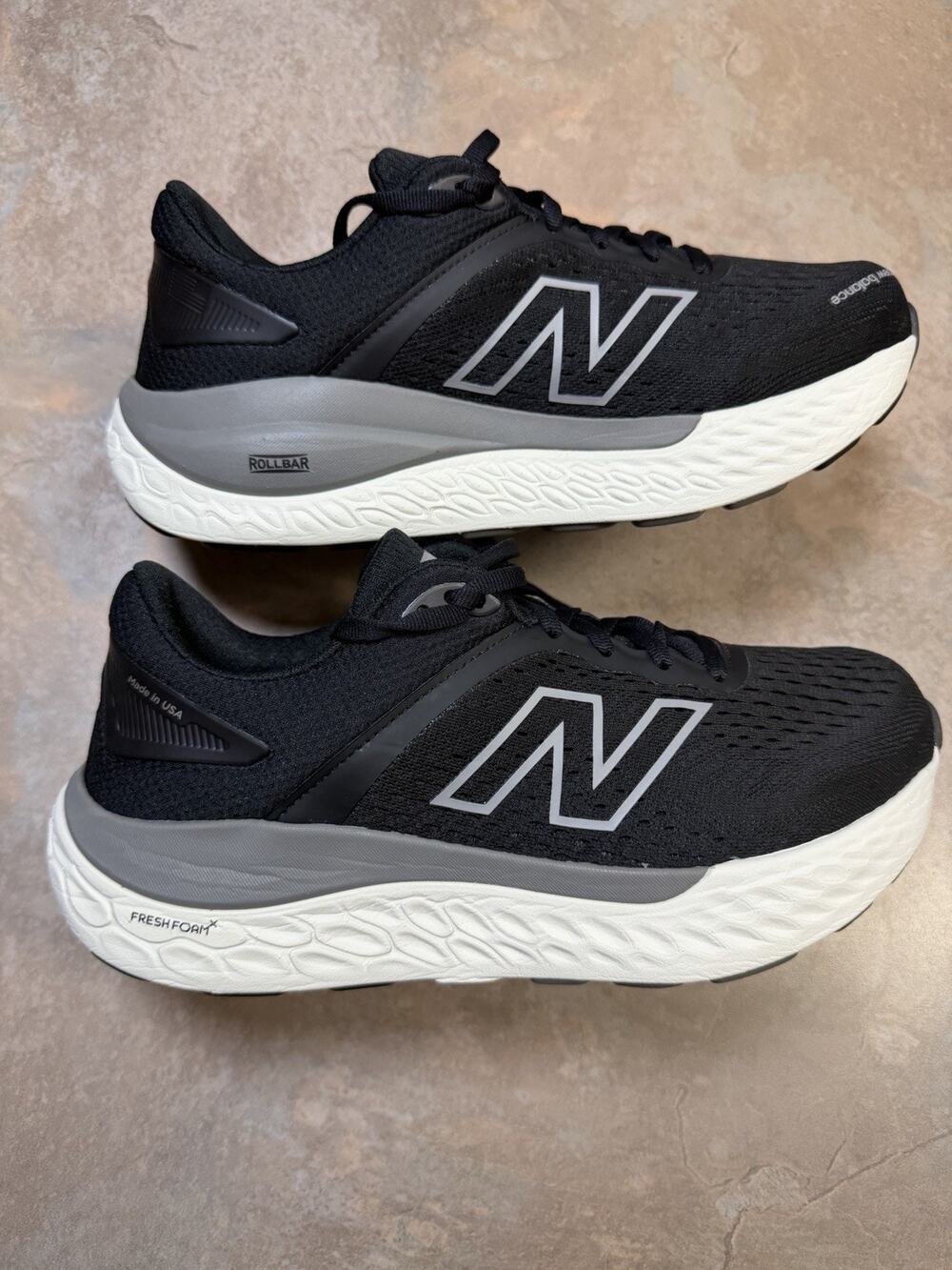 Women’s New Balance W1540v4 Fresh Foam Rollbar Black Shoes Made in USA Size 8.5